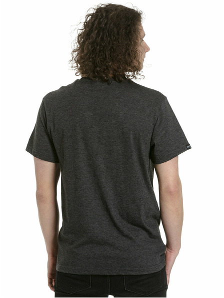 Meatfly Meatfly férfi póló MF Logo Charcoal Heather | Szürke | Méret