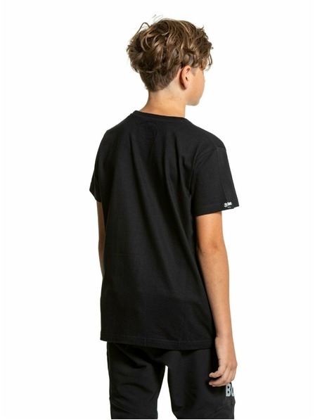 Meatfly Meatfly gyerek póló Bart Black | Fekete | Méret 146 | 100% pamut