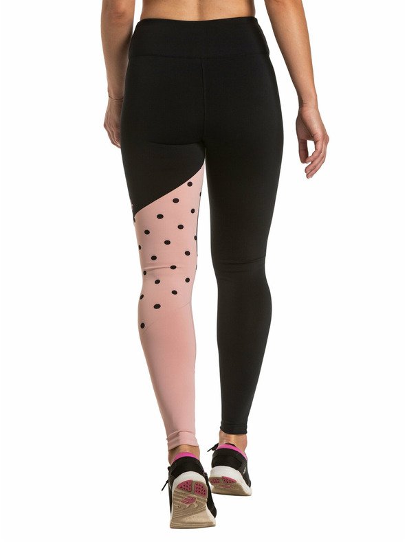 Meatfly Meatfly női leggings Arabel Pink/Black | Fekete | Méret