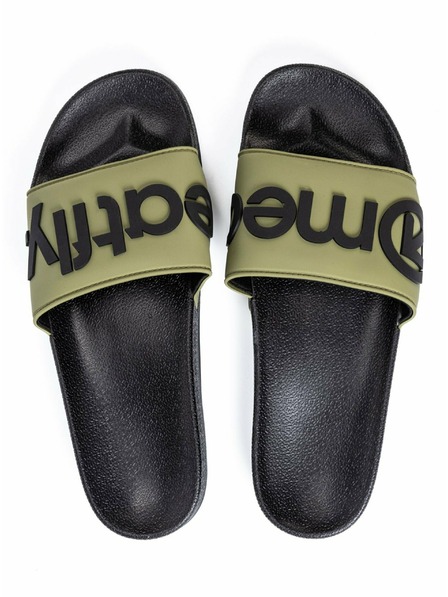 Meatfly Meatfly férfi papucs Hudson 3D Olive | Zöld | Méret