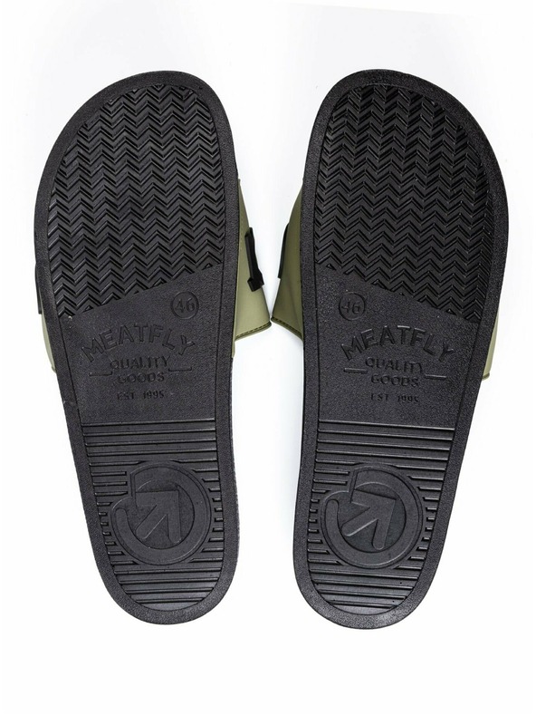 Meatfly Meatfly férfi papucs Hudson 3D Olive | Zöld | Méret