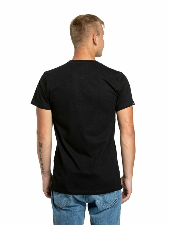 Meatfly Meatfly férfi póló Logex Grey/Black | Szürke | Méret S | 100% pamut