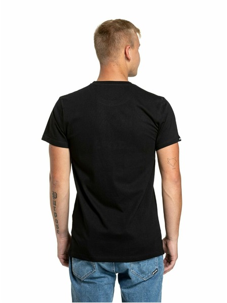 Meatfly Meatfly férfi póló Logex Grey/Black | Szürke | Méret S | 100% pamut