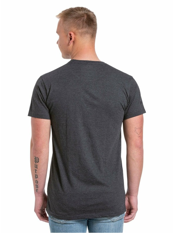 Meatfly Meatfly férfi póló csomag Basic Multipack Black/Charcoal Heather/White | Fekete | Méret