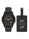 Armani Exchange Armani Exchange férfi ajándékcsomag Outerbanks óra és poggyász szíj AX7105