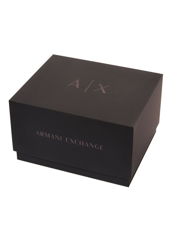 Armani Exchange Armani Exchange férfi ajándékcsomag Hampton óra és karkötő AX7101