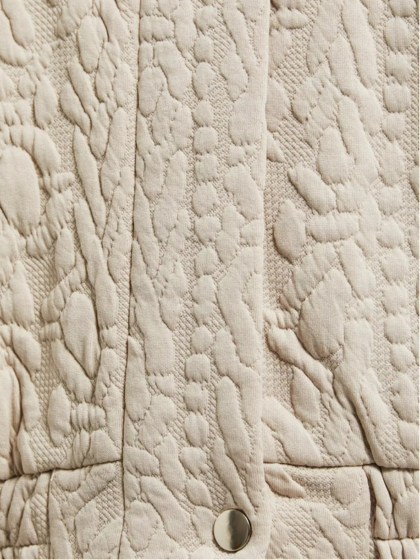 Moodo Női dzseki világos bézs