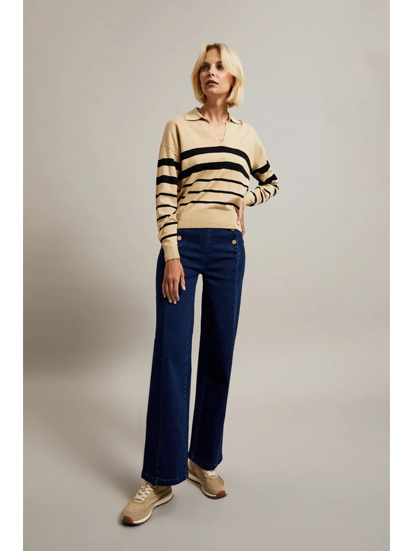 Moodo Női farmer sötétkék