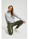 Moodo Női nadrág friss olívazöld