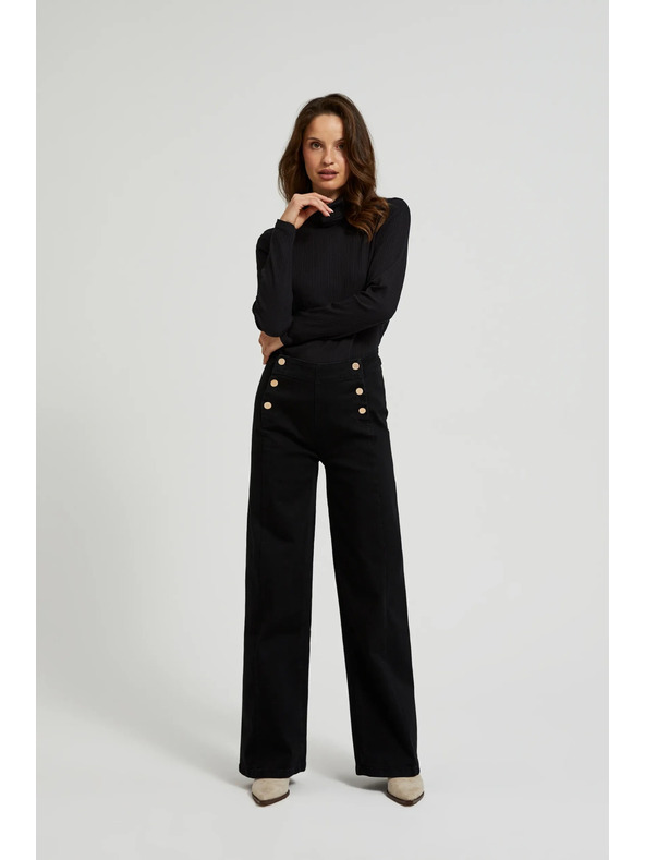 Moodo Női nadrág fekete Moodo