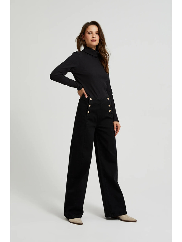 Moodo Női nadrág fekete Moodo