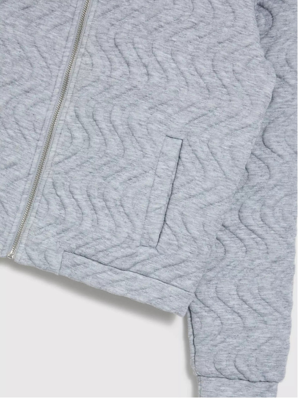 Moodo Női pulóver világosszürke