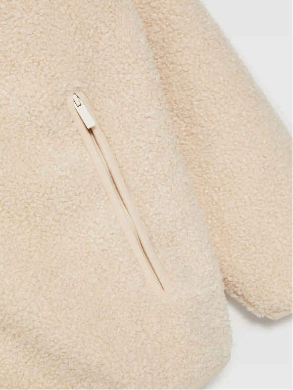 Moodo Női pulóver világos bézs