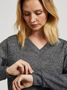 Moodo Női pulóver - szürke melange