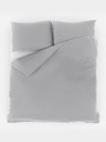 Kvalitex Francia muszlin ágynemű 240x220, 70x90 cm világosszürke Kvalitex