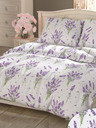 Kvalitex Provence Collection pamut francia ágynemű 240x200, 70x90 cm LEVENDULA lila Kvalitex