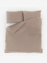 Kvalitex Francia muszlin ágynemű 220x200, 70x90cm bézs Kvalitex