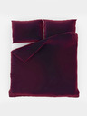 Kvalitex Luxury Collection szatén francia ágynemű 1+2, 240x200, 70x90 cm bordó Kvalitex