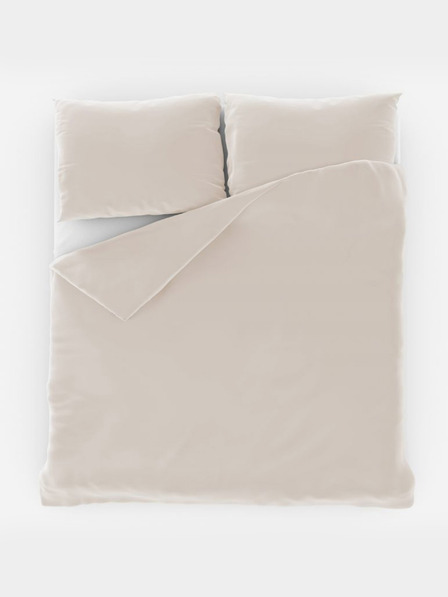 Kvalitex Francia egyszínű pamut ágynemű 220x200, 70x90cm fehér