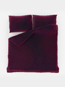 Kvalitex LUXURY COLLECTION szatén hosszabbított ágynemű 140x220, 70x90 cm bordó Kvalitex