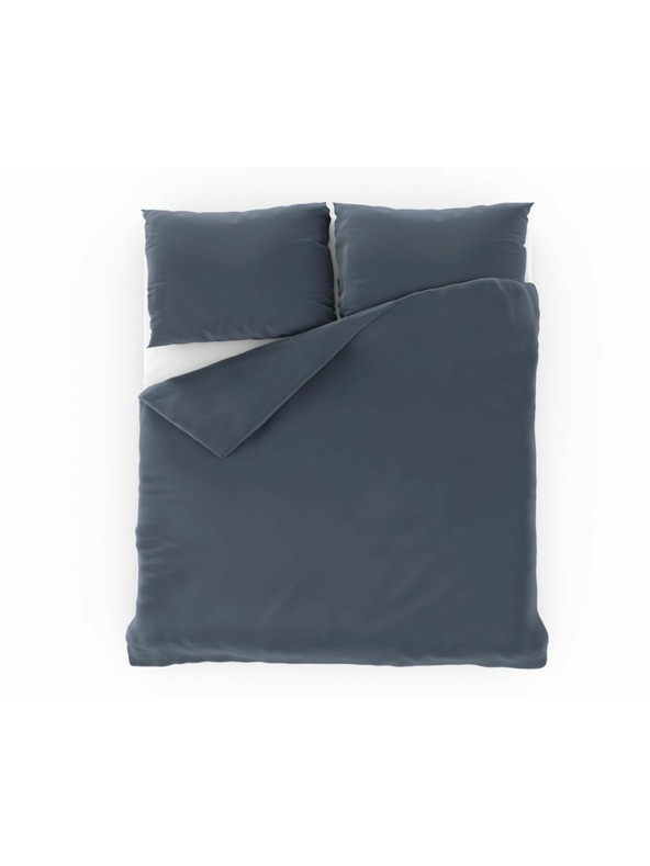 Kvalitex Szatén ágynemű Luxury Collection 140x200, 70x90cm sötétszürke Kvalitex