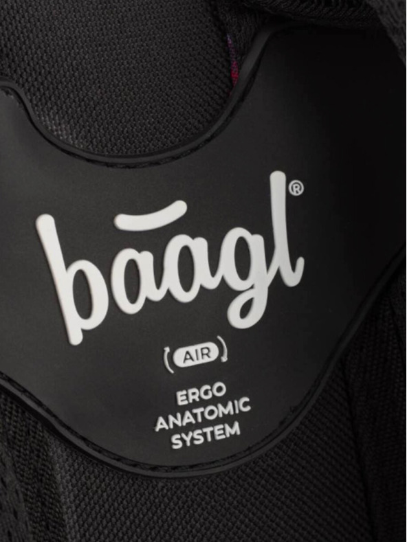 BAAGL  Szürke 3 szett core lava: hátizsák, tolltartó, táska Baagl