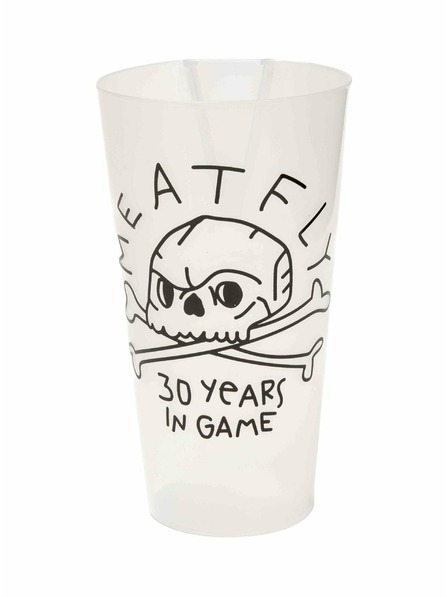 Meatfly Meatfly újrahasználható műanyag pohár 0,5 L | Fekete | Térfogat 0,5 L