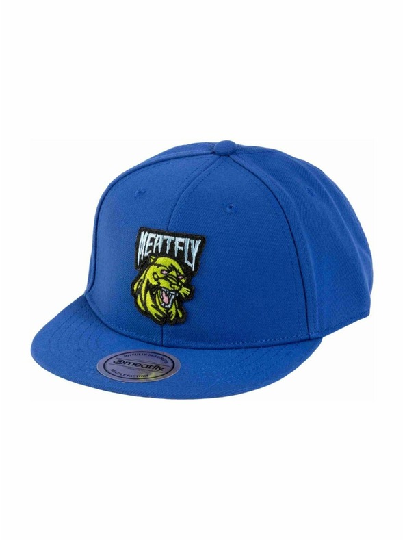 Meatfly Meatfly Alfy Snapback baseball sapka Kék Párduc | Kék