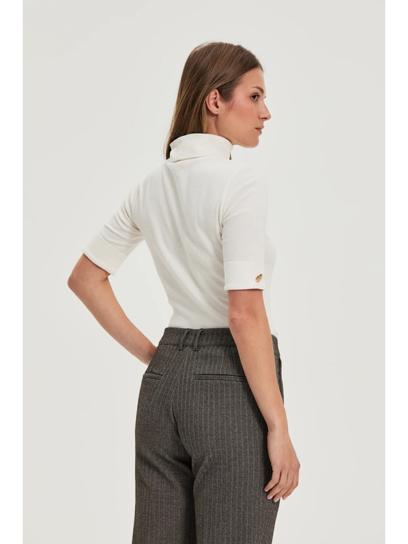 Moodo Fehér 3/4 ujjú garbó Moodo