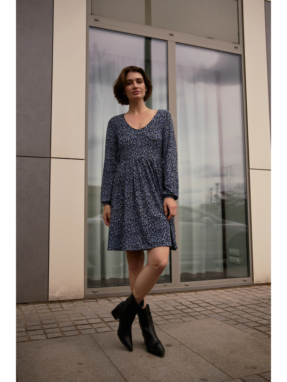 Moodo Kék mintás ruha Moodo