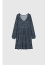 Moodo Kék mintás ruha Moodo