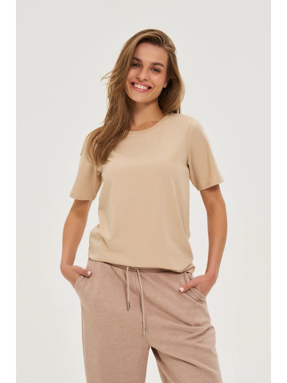 Moodo Bézs rövid ujjú Moodo póló