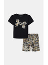 Under Armour Lány szett Under Armour UA PRINTED BIKE SHORT SET-BLK