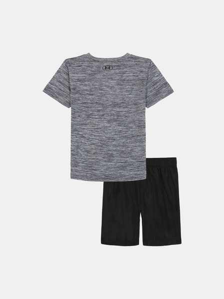 Under Armour Fiú szett Under Armour UA TWIST WOVEN SHORT SET-GRY