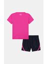 Under Armour Lány szett Under Armour UA LOGO WOVEN SHORT SET-PNK