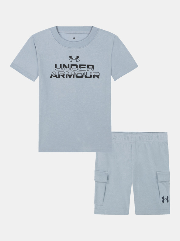 Under Armour Fiú szett Under Armour UA CARGO SHORT SET-BLU