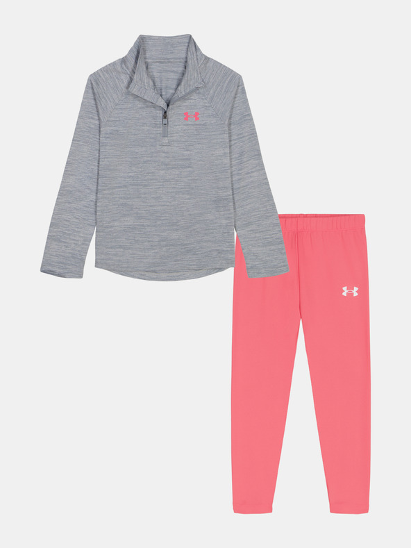 Under Armour Lány szett Under Armour UA 1/4 ZIP LEGGING SET