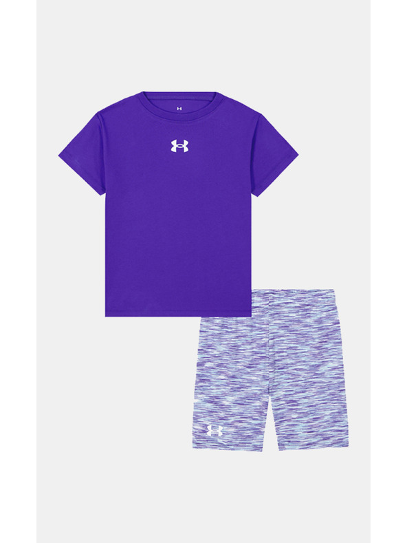 Under Armour Lány szett Under Armour UA TWIST BIKE SHORT SET-BLU