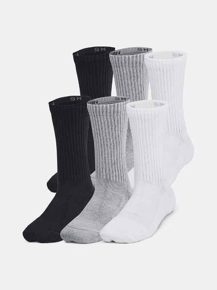 Under Armour Gyerek unisex zokni Under Armour Youth UA TC Crew (6pk)