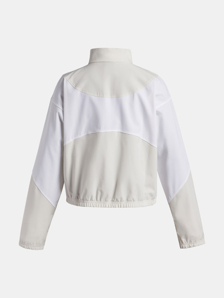 Under Armour Lány dzseki Under Armour UA Rival Woven Jacket-WHT