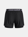 Under Armour Lány rövidnadrágok Under Armour UA Tech Play Up 2n1 Short-BLK