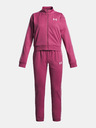 Under Armour Lány szett Under Armour UA Icon Knit Crop Tracksuit-RED
