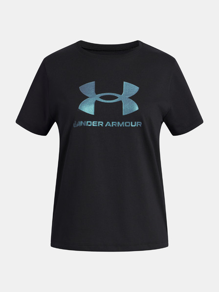 Under Armour Lány póló Under Armour UA G Rival Shimmer SS-BLK