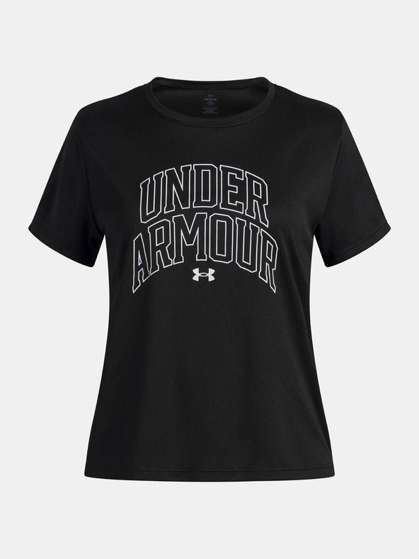 Under Armour Lány póló Under Armour Tech Varsity Graphic SS-BLK