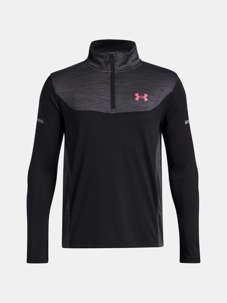 Under Armour Fiú póló Under Armour UA Tech Utility 1/4 Zip-BLK