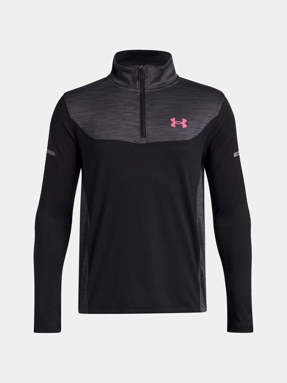 Under Armour Fiú póló Under Armour UA Tech Utility 1/4 Zip-BLK