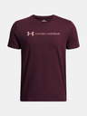 Under Armour Fiú póló Under Armour UA B LOGO WORDMARK SS-RED