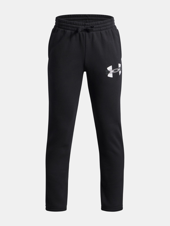 Under Armour Fiú melegítők Under Armour UA Rival Flc Cblck Grphc Jgr-BLK