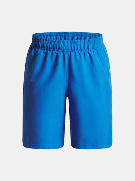 Under Armour Fiú rövidnadrágok Under Armour UA Tech Woven Wordmark Short-BLU