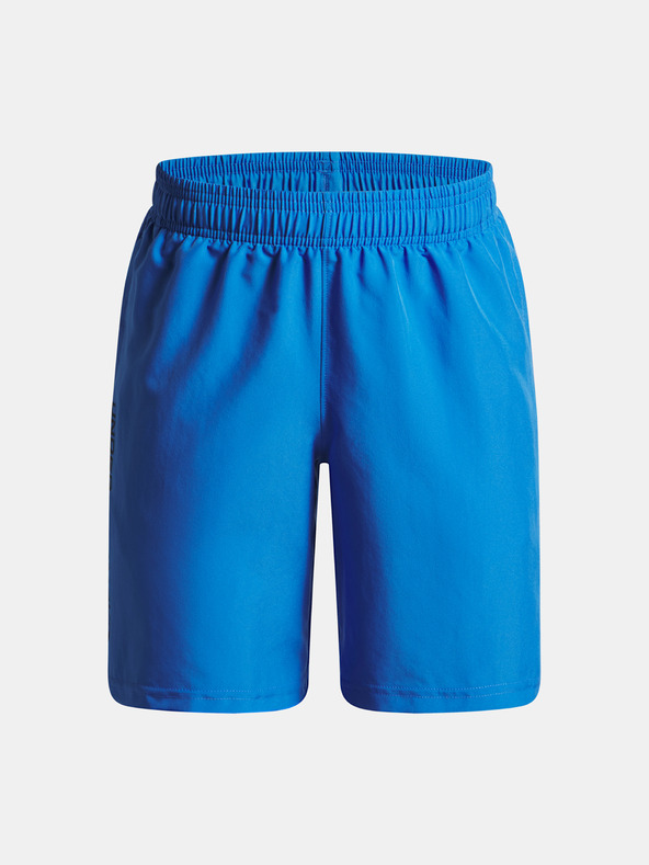 Under Armour Fiú rövidnadrágok Under Armour UA Tech Woven Wordmark Short-BLU
